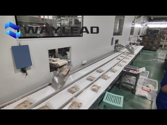 Düşük Gürültülü Otomatik Ambalaj hattı PLC Kontrolü Atıştırmalık Ambalaj Makinesi