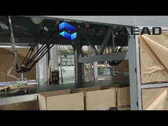 Otomatik Ekmek Paketleme hattı PLC kontrolü 35-150 torba/dakikada Kapasite