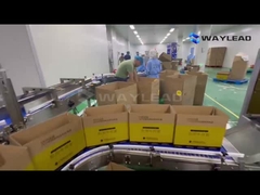 Tam otomatik kartonlama ve paletleme üretim hattı