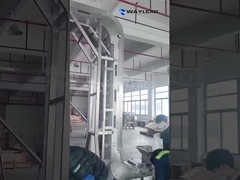 WL620 Endüstriyel dikey form doldurma mühürleme vffs ambalaj makinesi Elektrikli Film Formasyon Sistemi