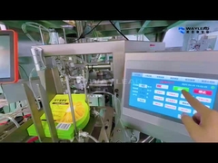 Atıştırmalıklar Fındıklar Tek PE PE Kompozit Film Kağıt Filmi için Doypack Ambalaj Makinesi