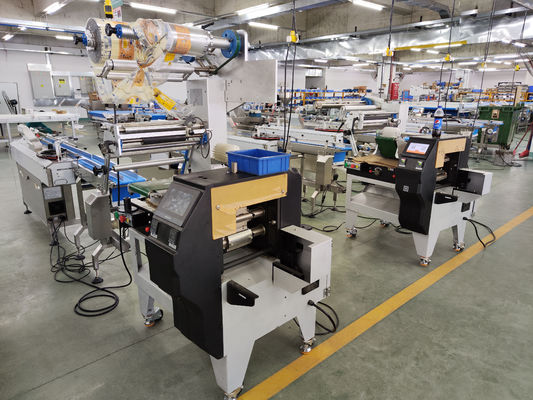 Otomatik hffs yatay akışlı paketleme makinesi WZ220 sandviç bisküvi paketlemek için