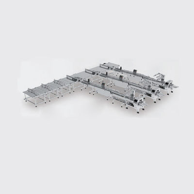 Paslanmaz çelik ekmek paketleme hattı 220V Otomatik ekmek işleme hattı