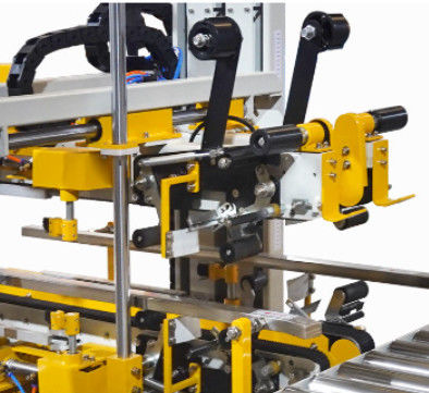 Plastik / Laminated Kağıt Yan Dükkanlama Paketleme Makinesi Yüksek hassasiyet 30-50 Case/Min