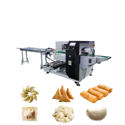 WZ220 Özel boyutlara sahip gıda akışı sarma makinesi