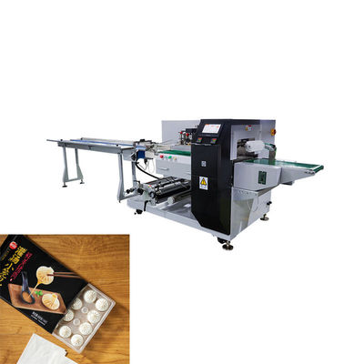 Hızlı Dondurulmuş Gıda Yastık Paketleme Makinesi 550kg 25-100 Paket/Min Üretim