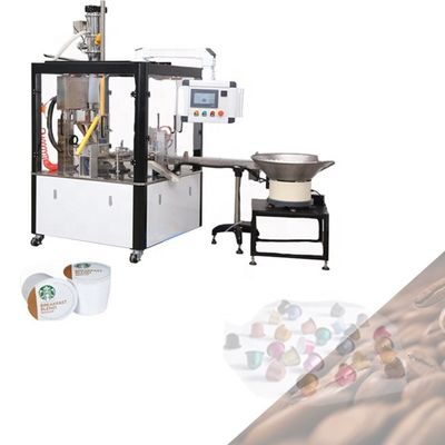 Nespresso Kahve Kapsülü Kcup Doldurma Mühürleme Makinesi Otomatik