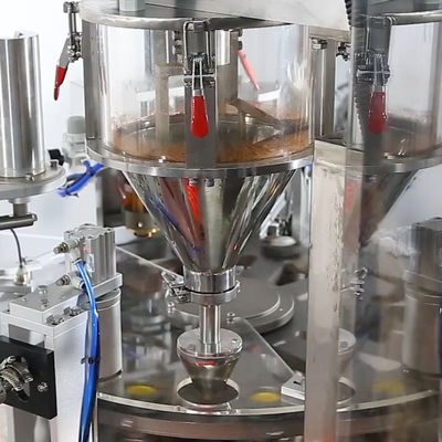 Azot Enjeksiyonu Nespresso kapsül doldurma makinesi Espresso kahve kapsülü paketleme makinesi