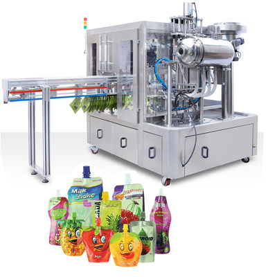 PLC Denetimli Fırçalı Cüzdan Doldurma Makinesi 50-500ml Doldurma Hacmesi 3.5KW Güç Tüketimi