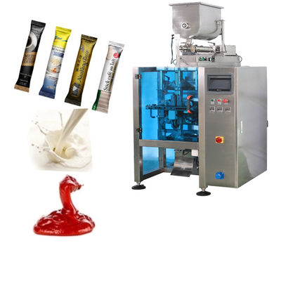 WL320 Sachet Soya Sosu Dikey Şekil Doldurma Dükkanı Sıvı Vffs Ambalaj Makinesi