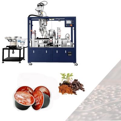 Kahve Kapsülleri Doldurma Paketleme Makinesi Plastik Nespresso için Kullanım K-kupu Kapsülleri/ Alüminyum Kupu