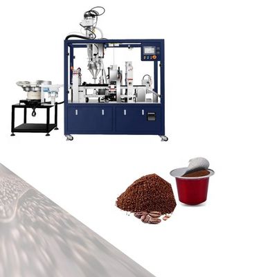 Otomatik Kahve Kapsülü Yapma Makinesi Nespresso Kahve Kapsülü Doldurma ve Sızdırma Makinesi Dolce Gusto Kahve Ambalajı