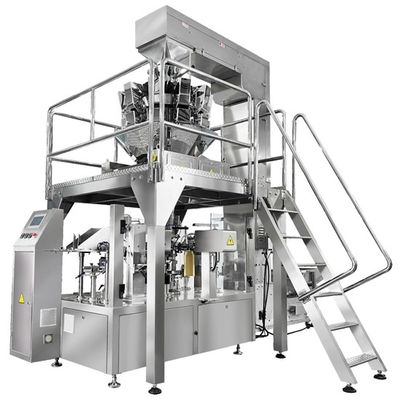 WG300 Granule Doypack Paketleme Makinesi Tam otomatik tuz doypack önceden hazırlanmış poşet paketleme makinesi