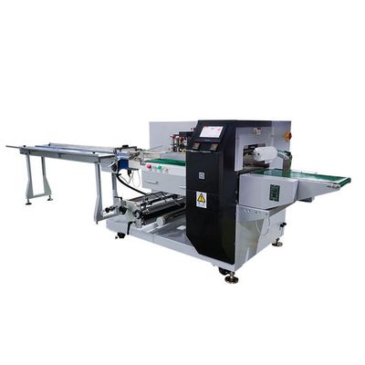 Elektrikli Otomatik Yastık Paketleme Makinesi 35-80 mm Paket Genişliği Ve PP/PVC Etc Paketleme Filmi İçin